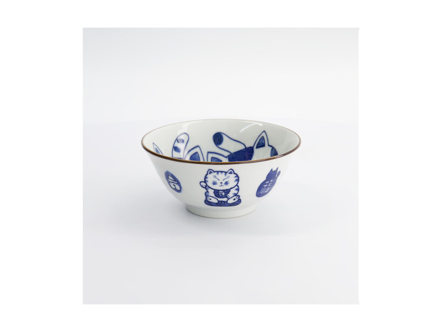 TOKYO KAWAII CAT TWIN TAYO BOWL 15CM