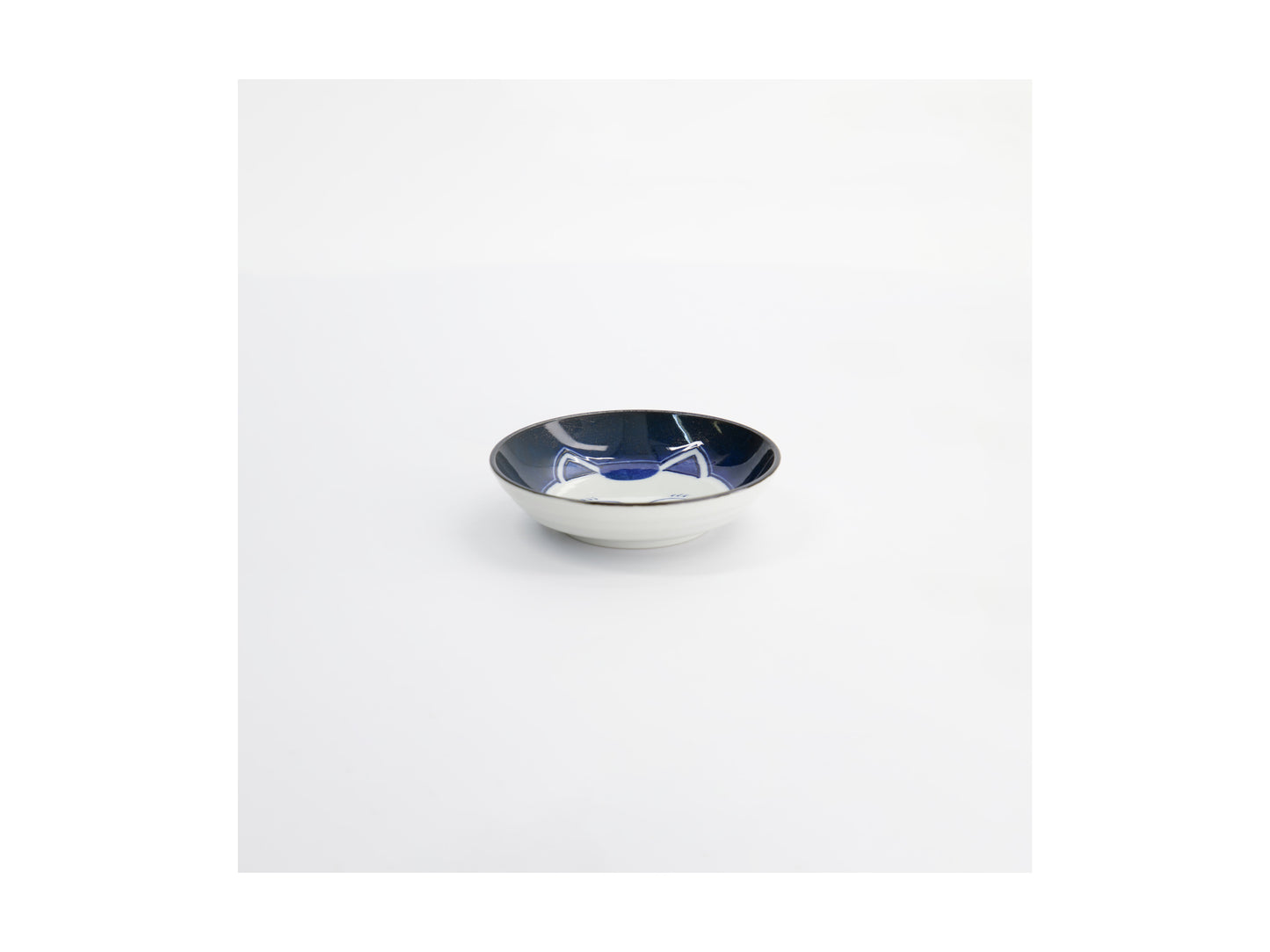 TOKYO KAWAII CAT WHITE SAUCE DISH 10CM