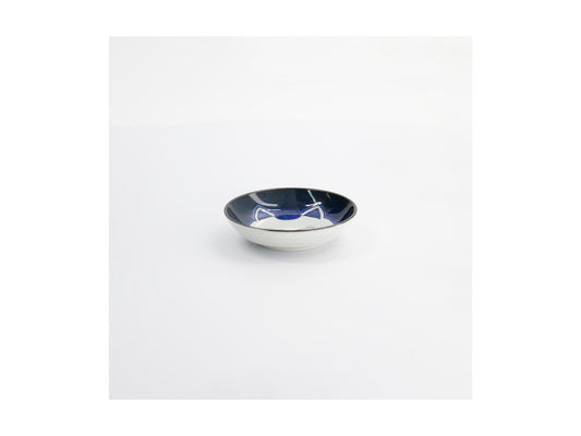 TOKYO KAWAII CAT WHITE SAUCE DISH 10CM