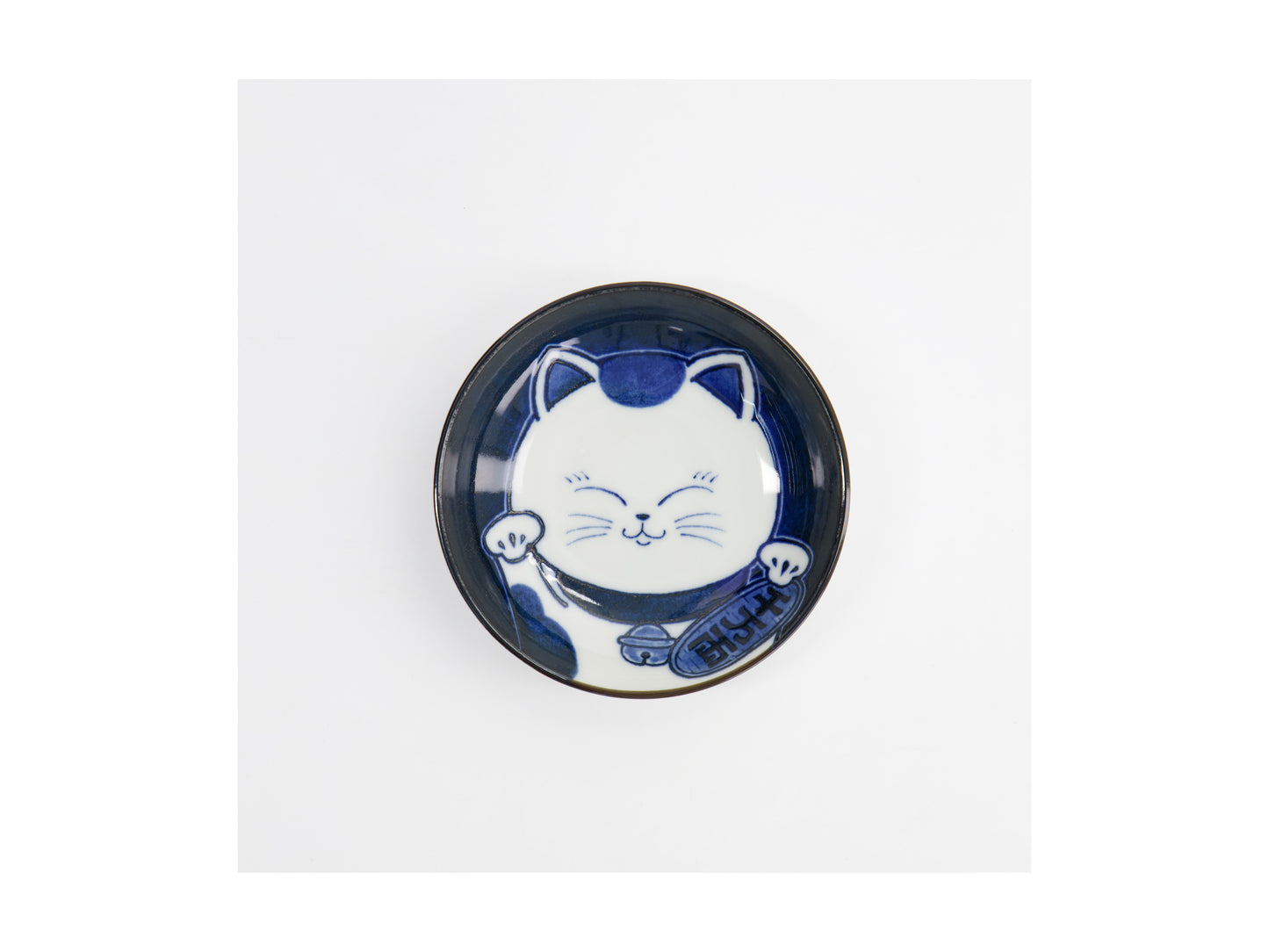 TOKYO KAWAII CAT WHITE SAUCE DISH 10CM