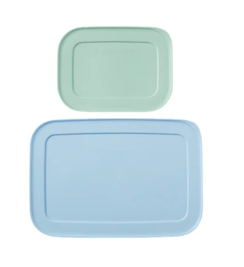 Airtight Tupperware freezer containers set with secure lids for organized food storage