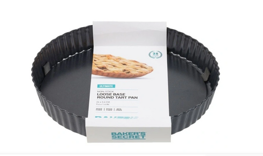 Bakers Secret 24cm non-stick quiche pan with loose base