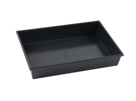 Baker's Secret rectangular bakeware pan with easy food release