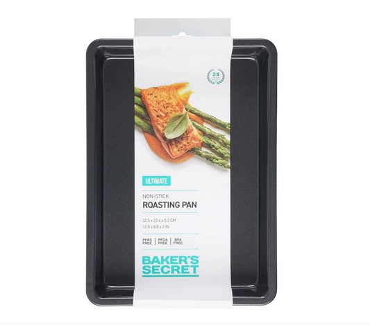 Baker’s Secret medium non-stick roasting pan for baking and roasting