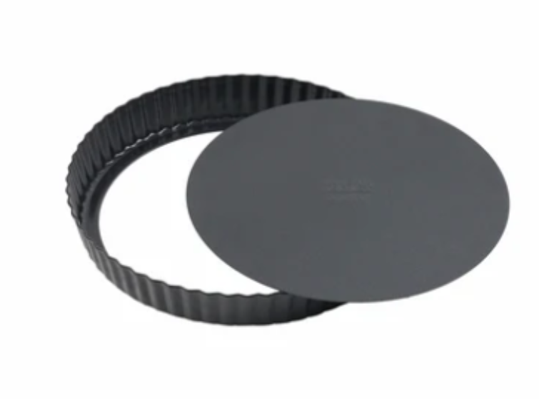 Bakers Secret quiche pan with loose removable base