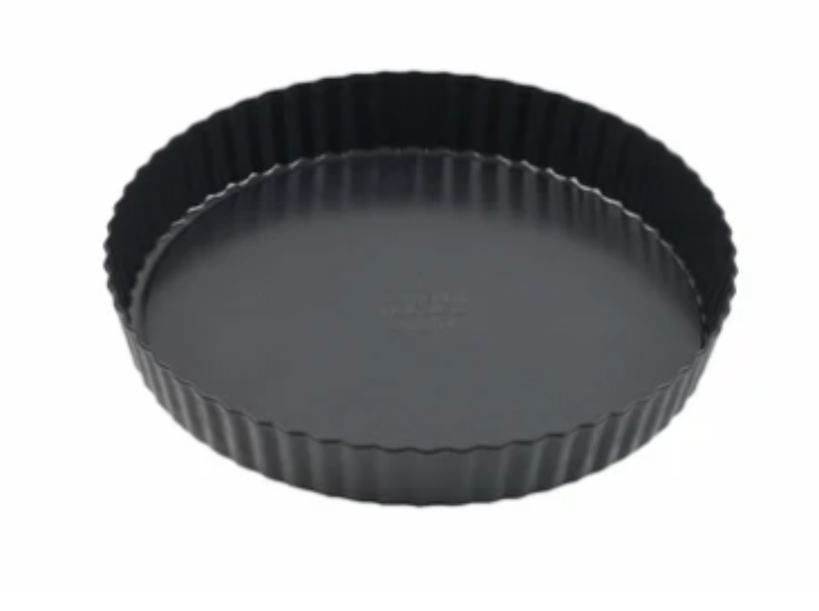 Bakers Secret quiche pan non-stick surface detail