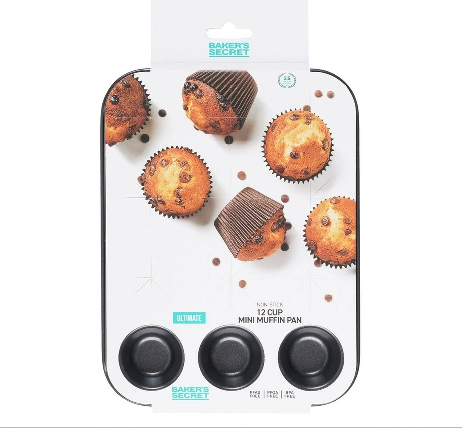 Mini muffin baking tray for cupcakes and desserts