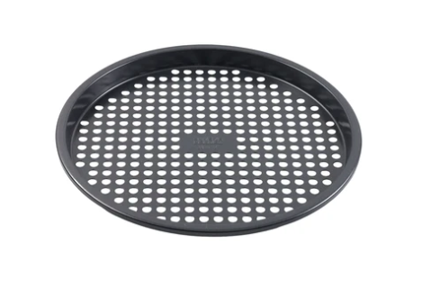 33cm pizza crisper pan with easy food release surface