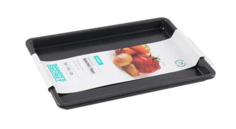 Rectangular non-stick oven baking tray 38x25cm cookware
