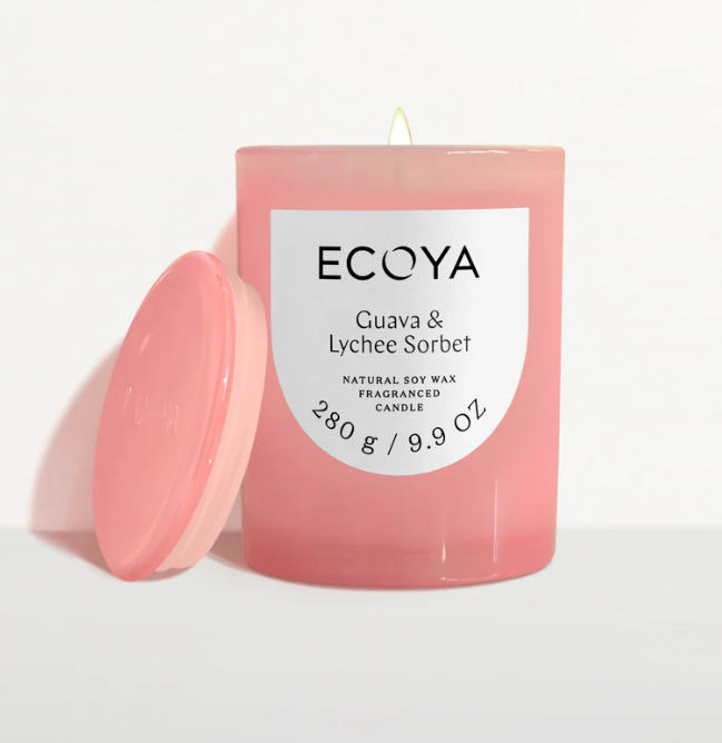 ECOYA candle 400g elegant glass jar home décor fragrance