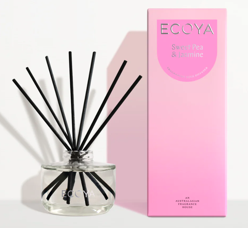 ECOYA reed diffuser with floral Sweet Pea Jasmine aroma 200ml