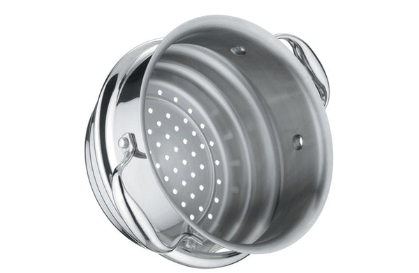 Essteele Universal Stainless Steel Steamer Insert 16cm 18cm 20cm for Healthy Steam Cooking