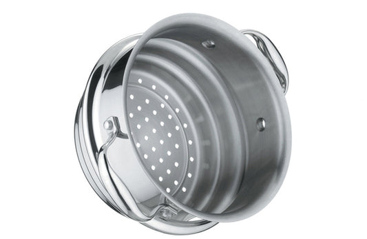 Essteele Universal Stainless Steel Steamer Insert 16cm 18cm 20cm for Healthy Steam Cooking