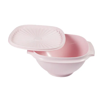 Tupperware Heritage kitchen storage bowls designed for organized food storage and serving.