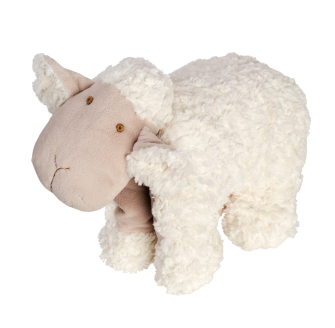 Lamb Snugs Ivory Baby Pillow soft and cozy baby support pillow