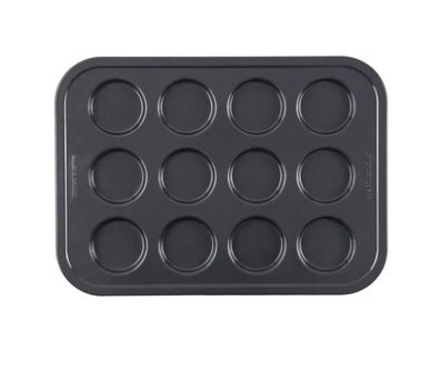 Durable 12 cup macaron mold baking sheet