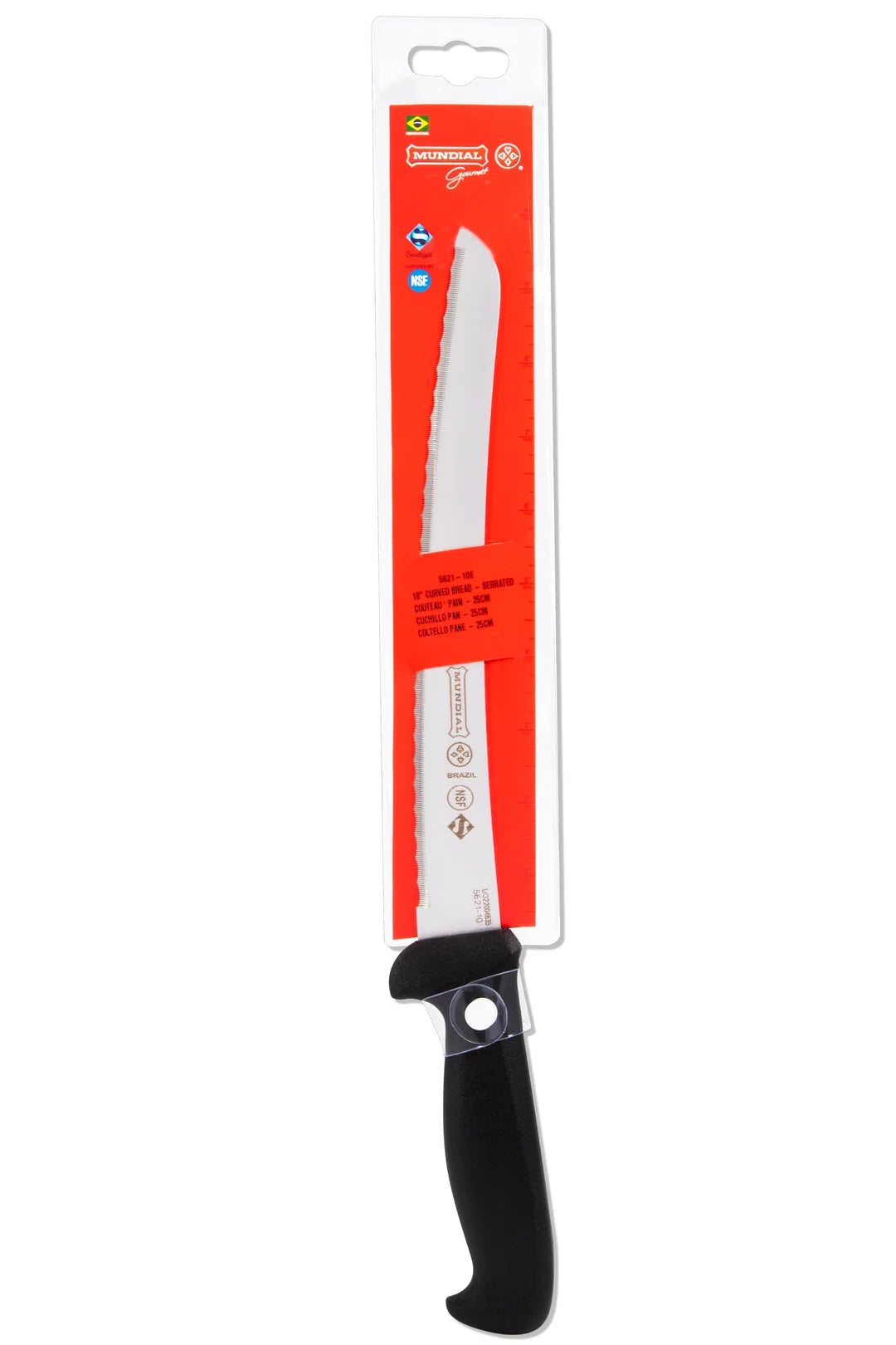 Mundial Bread Knife/Ham Slicer with a 26cm/10-inc