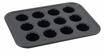 Baker’s Secret canele mould pan for French pastries