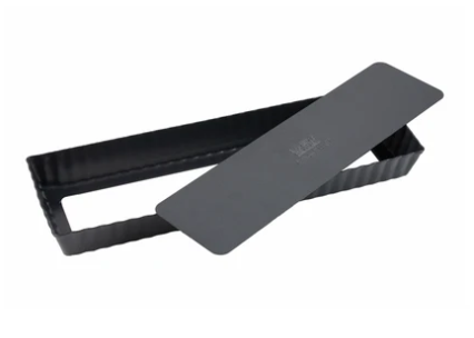 Non-stick loose base tart baking pan for easy release
