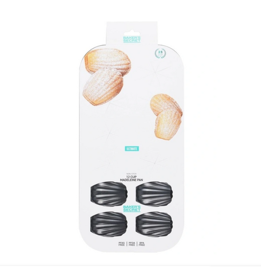 Baker’s Secret Madeleine Pan Durable Bakeware for Home Baking
