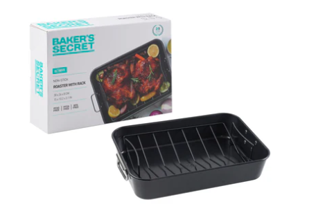 Baker’s Secret roasting tray for meats and vegetables