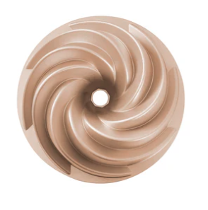 Premium cast aluminium fluted baking mould by Baker’s Secret