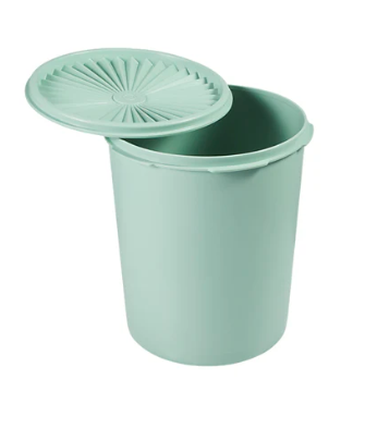 Premium Tupperware Heritage canisters set with three storage container sizes