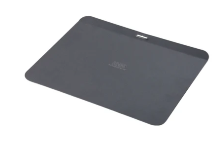 Rectangular baking sheet for oven baking cookies and snacks