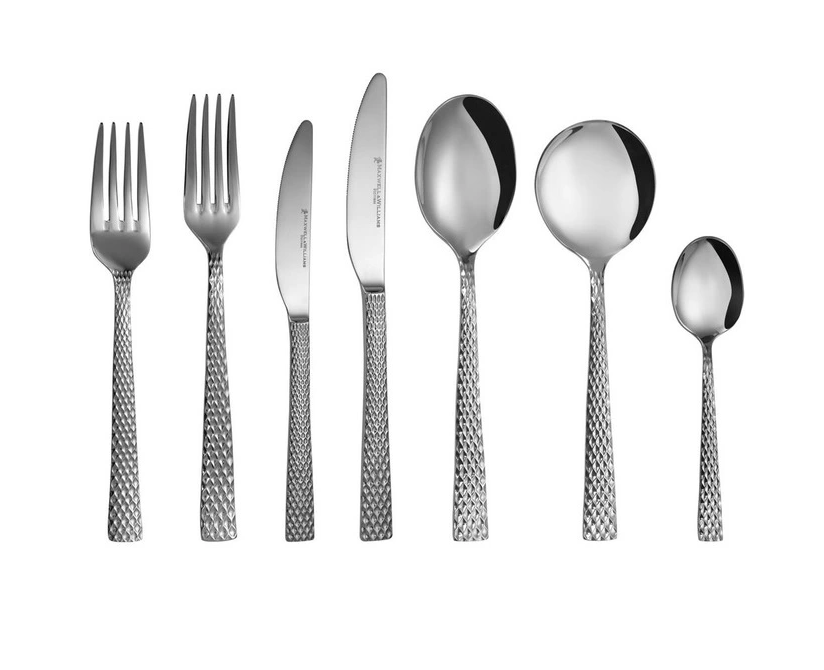 Maxwell & Williams Diamonds cutlery set full table setting