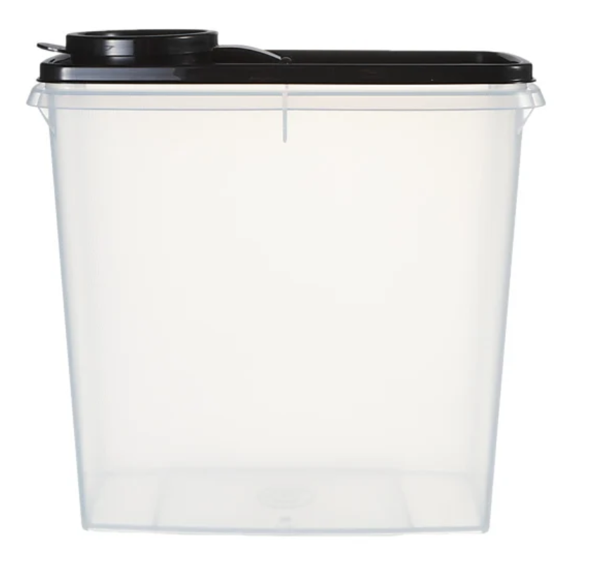 Tupperware 2.8L airtight cereal storage container with secure lid