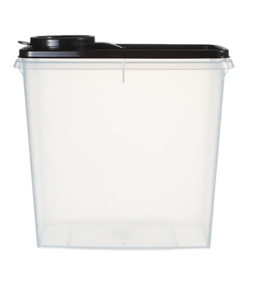Tupperware 2.8L airtight cereal storage container with secure lid