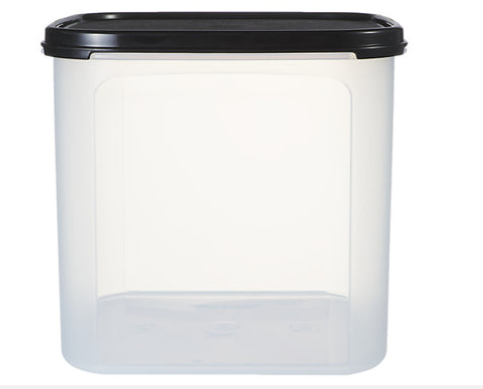Tupperware Square Dry Food Storage Container 4L airtight kitchen container for storing rice, flour, sugar and other dry food