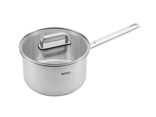 Premium 3.5L stainless steel saucepan with lid for efficient meal preparation