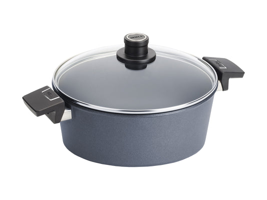 Woll Diamond Lite Induction Casserole with Lid 28cm 5.5L Non-Stick Cookware