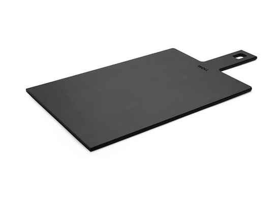 
Elegant black serving board for food presentation