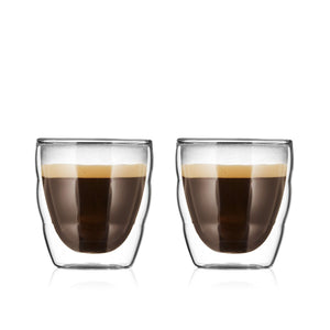 Bodum Pavina Double Wall Espresso Tumbler 80ml 2 Pce