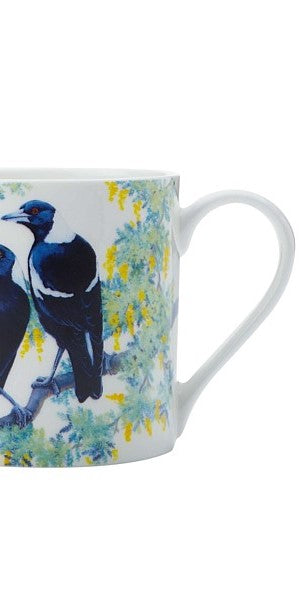 Maxwell and Williams Cashmere Birdsong Magpie Mug 350ml
