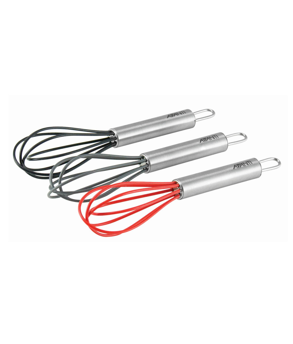 Avanti Mini Whisk Silicone Wires Assorted Colors