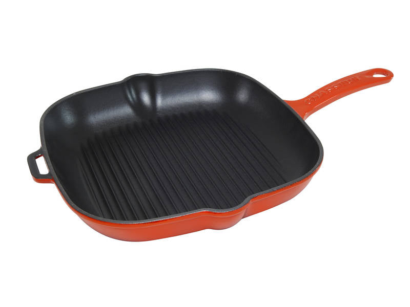 Chasseur Red Square Grill Pan 25cm