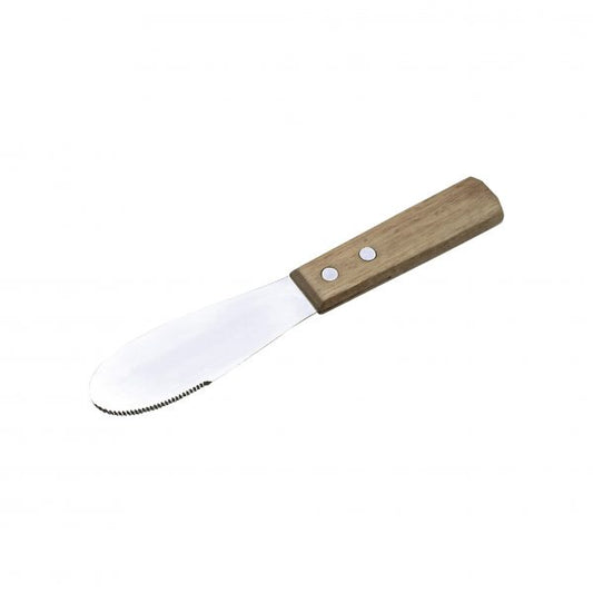 Tomkin Butter Spreader Stainless Steel Wood Handle