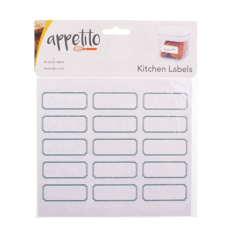 DLine Labels Blank Pack of 45 Pieces