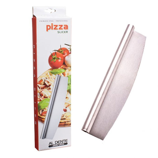 DLine Pizza Slicer Mezzaluna Stainless Steel 35cm