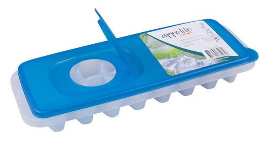 DLine Ice Tray Cube 14 Cups Blue Lid