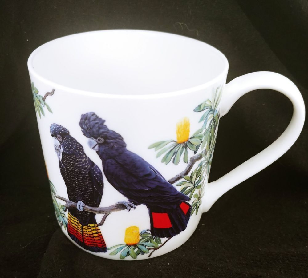 Maxwell and Williams Cashmere Cockatoo Birdsong Mug 350ml