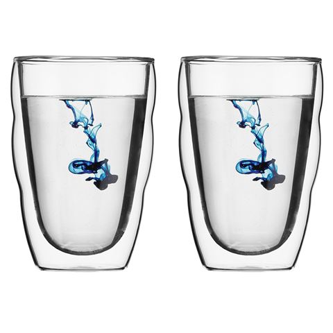 Bodum Pilatus Double Wall Glass 350ml Set of 2 Pieces