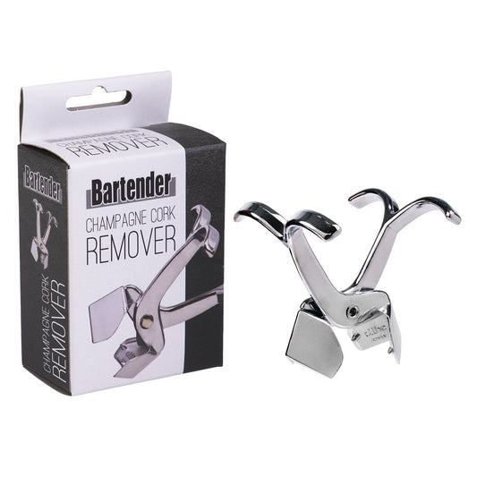 Bartender Champagne Cork Remover Chrome Clamp