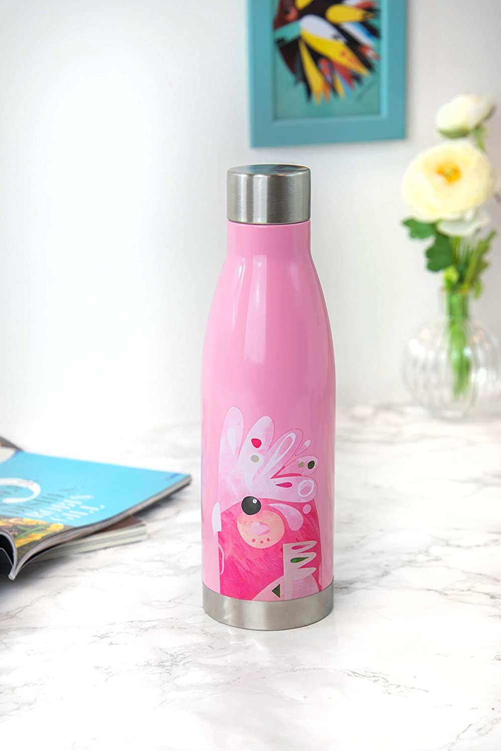 Maxwell and Williams Pete Cromer Insulated Drink Bottle Galah