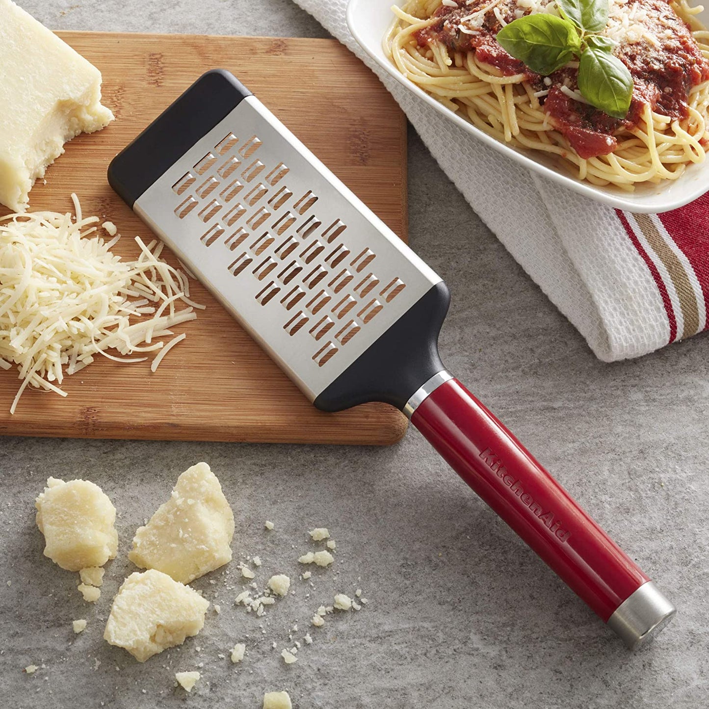 KitchenAid Flat Grater Red