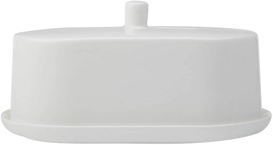 Maxwell and Williams Cashmere White Butter Dish