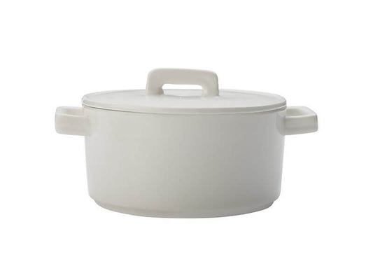 Maxwell and Williams Epicurious White Round Casserole 500ml